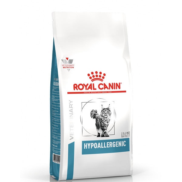 غذای خشک درمانی گربه 2.5 کیلوگرم Royal canin Hypoallergenic